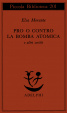 Cover of Pro o contro la bomba atomica e altri scritti