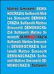 Cover of Demonocrazia. Critica all'inganno democratico