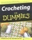 Cover of 'Crocheting for Dummies'
