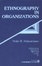 Cover of "Ethnography in Organizations"