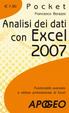 Cover of Analisi dei dati con Excel 2007