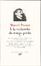 Cover of A la recherche du temps perdu