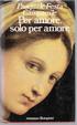 Cover of Per amore, solo per amore