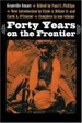 Cover of Forty Years on the Frontier