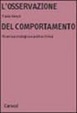 Cover of L'osservazione del comportamento