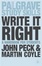 Cover of "Write It Right"