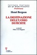 Cover of La destinazione dell'uomo di Fichte