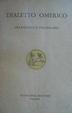 Cover of Dialetto omerico