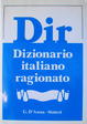 Cover of Dizionario italiano ragionato