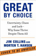 Cover of Great by Choice