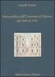 Cover of Storia politica dell'Università di Palermo dal 1860 al 1943