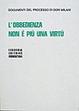 Cover of L'obbedienza non è più una virtù