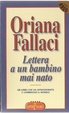 Cover of Lettera ad un bambino mai nato