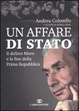 Cover of Un affare di Stato