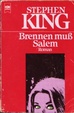 Cover of Brennen muß Salem