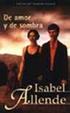 Cover of De amor y de sombra