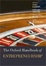 Cover of The Oxford Handbook of Entrepreneurship