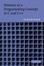 Cover of Memory as a Programming Concept in C and C++