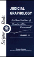 Cover of Judicial graphology