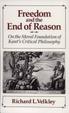Cover of Freedom and the end of reason