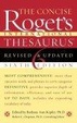Cover of Roget's Thesaurus, 6th Edition