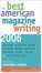 Cover of "The Best American Magazine Writing 2006"