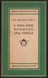 Cover of E non disse nemmeno una parola
