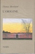 Cover of L'origine