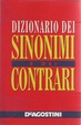 Cover of Dizionario dei sinonimi e dei contrari