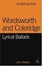 Cover of "Wordsworth and Coleridge"