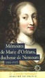 Cover of Mémoires de Marie d'Orléans Duchesse de Nemours