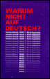 Cover of Warum Nicht Auf Deutsch, Book 1