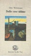 Cover of Delle cose ultime