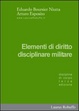 Cover of Elementi di diritto disciplinare militare