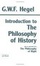 Cover of "Introduction to the Philosophy of History"
