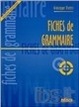 Cover of Fiches de grammaire