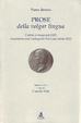 Cover of Prose della volgar lingua