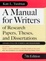 Cover of A Manual for Writers of Research Papers, Theses, and Dissertations, Seventh Edition