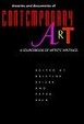 Cover of Theories and Documents of Contemporary Art