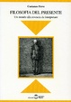 Cover of Filosofia del presente