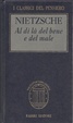Cover of Al di là del bene e del male