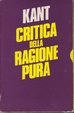 Cover of Critica della ragion pura