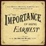Cover of The Importance of Being Earnest