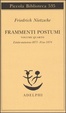 Cover of Frammenti postumi