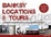 Cover of Banksy Locations and Tours