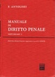 Cover of Manuale di diritto penale