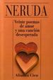 Cover of Veinte poemas de amor y una canción desesperada