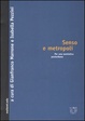 Cover of Senso e metropoli