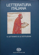 Cover of Letteratura italiana - vol. I