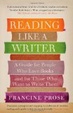 Cover of Reading Like a Writer